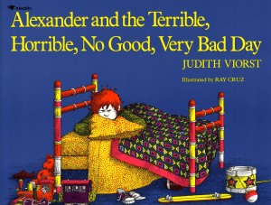 Book cover from Alexander and the Terrible, Horrible, No Good, Very Bad Day by Judith Viorst